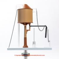 4A-002-003 Dapol GWR Water Tower - Conical Top - Light and Dark Stone